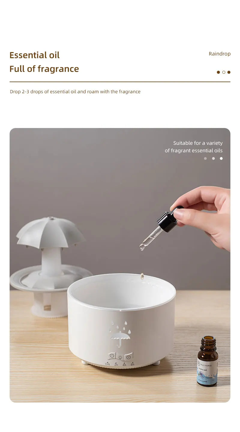 L'Humidificateur Parapluie — Édition Pluie de Brume