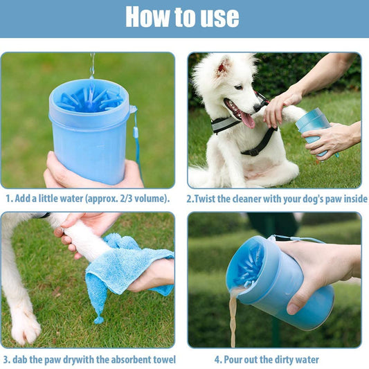 Nomadec Portable Paw Cleaner Cup for dogs