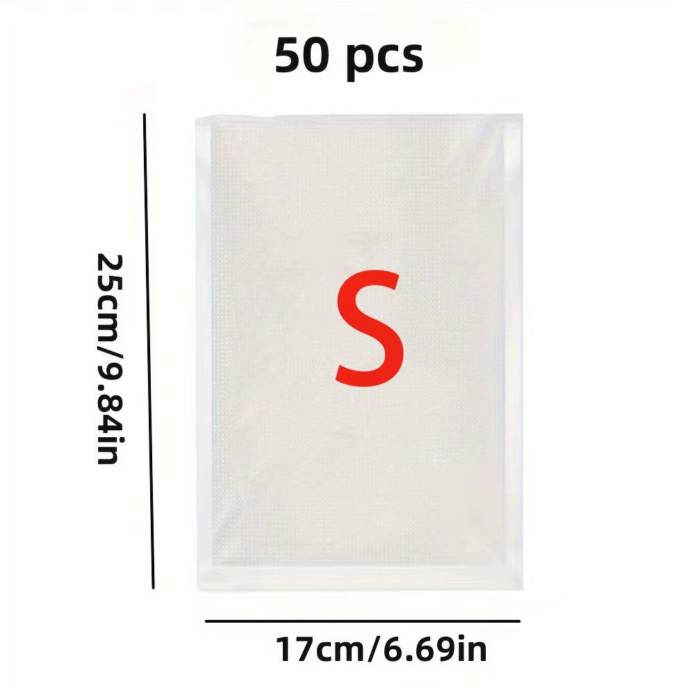 Simple Operation Vacuum Sealer Machine Bag Rolls Food Sealer Compact Food Preservation System with Vacuum Bags