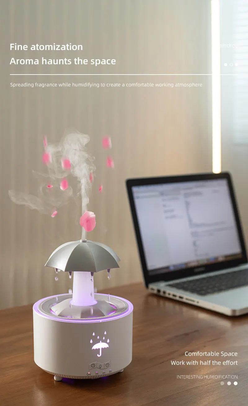 L'Humidificateur Parapluie — Édition Pluie de Brume