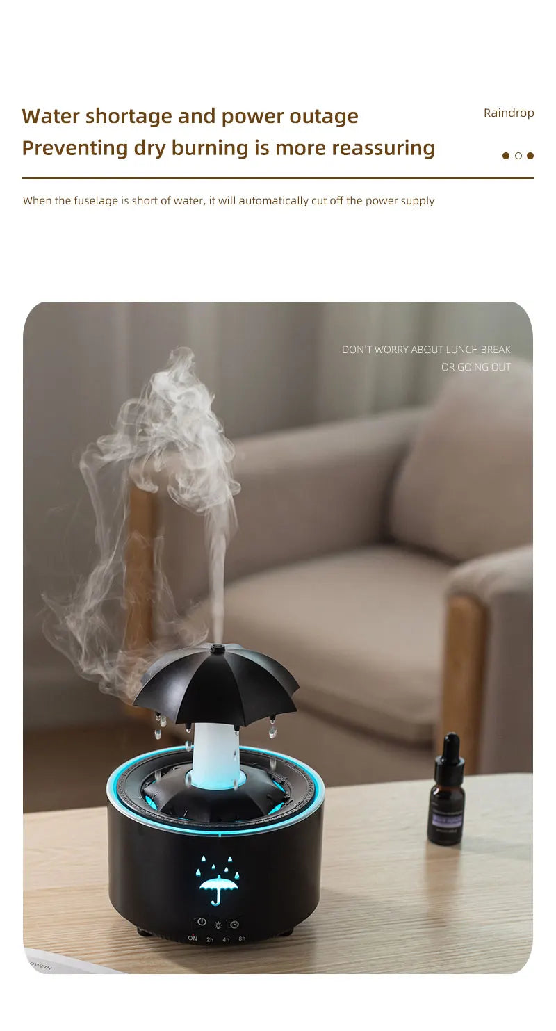 L'Humidificateur Parapluie — Édition Pluie de Brume