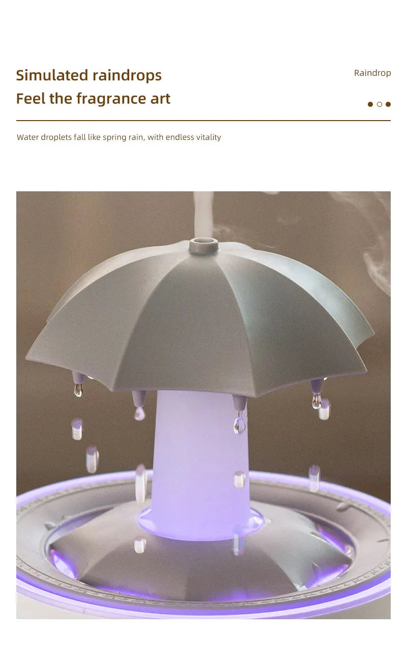 L'Humidificateur Parapluie — Édition Pluie de Brume