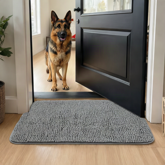 Nomadec Muddy Paws Door Mat for wet and muddy dog paws